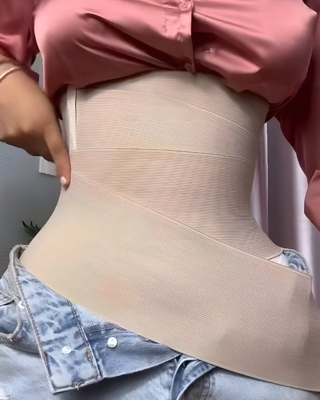 Faja Reductora con Cinturón Abdominal