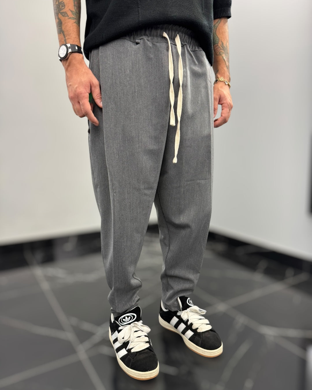 Pantalón de Pierna Ancha para Hombre