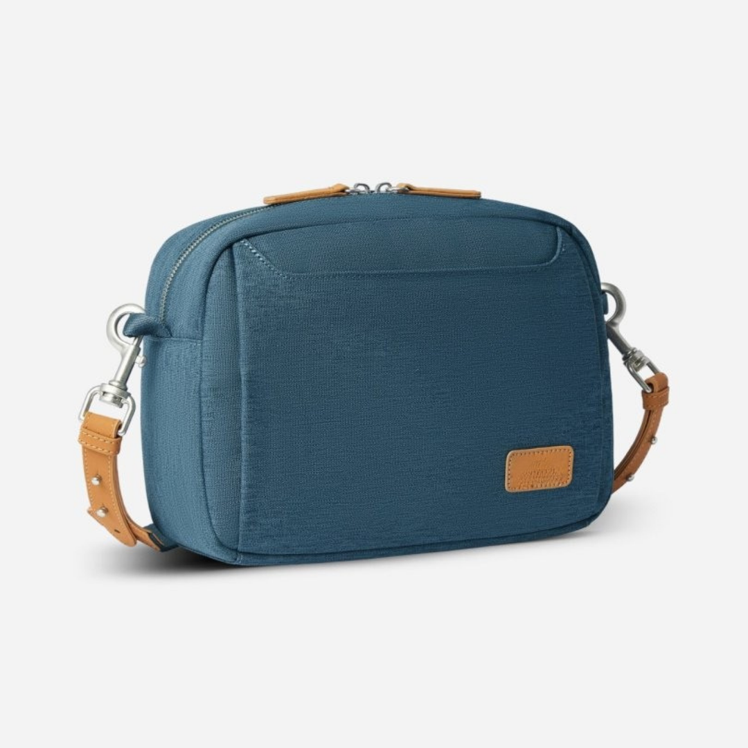 Bolso Cruzado con Correa Ajustable y Estilo Minimalista Unisex