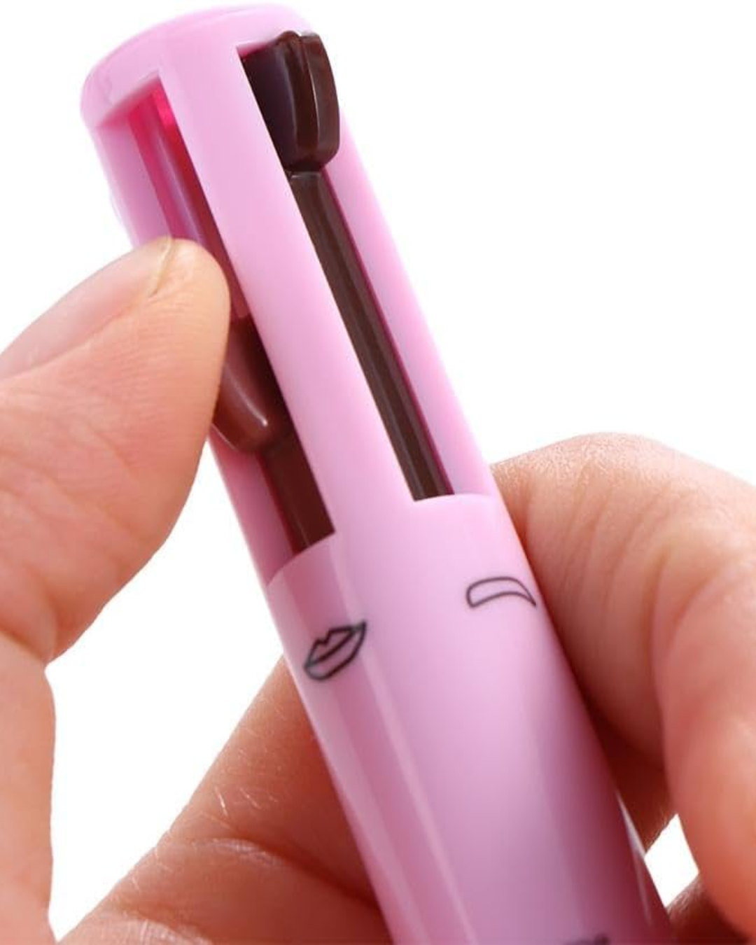 Lápiz de Maquillaje Multifuncional 4 En 1, Labial, Delineador, Cejas y Sombra (OFERTA 2X1)