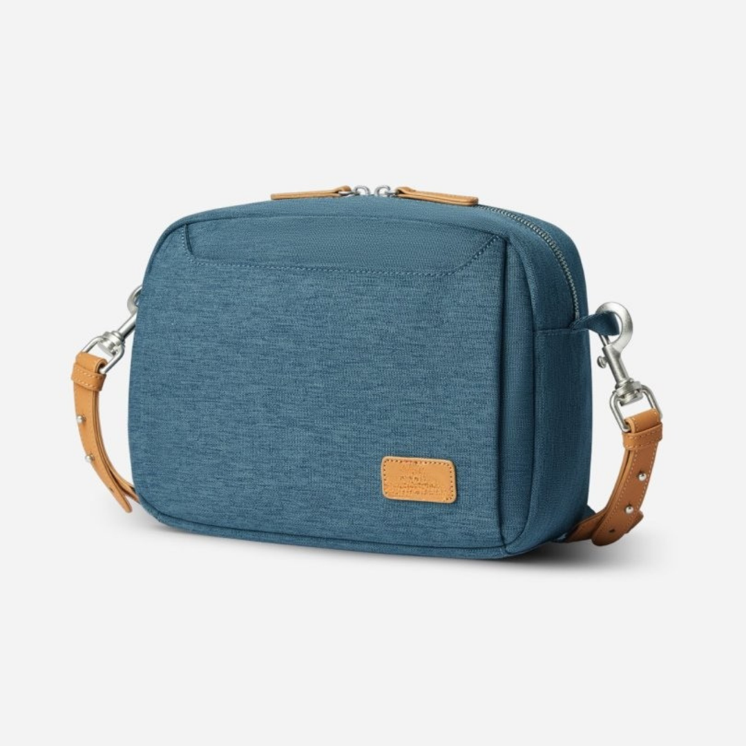 Bolso Cruzado con Correa Ajustable y Estilo Minimalista Unisex