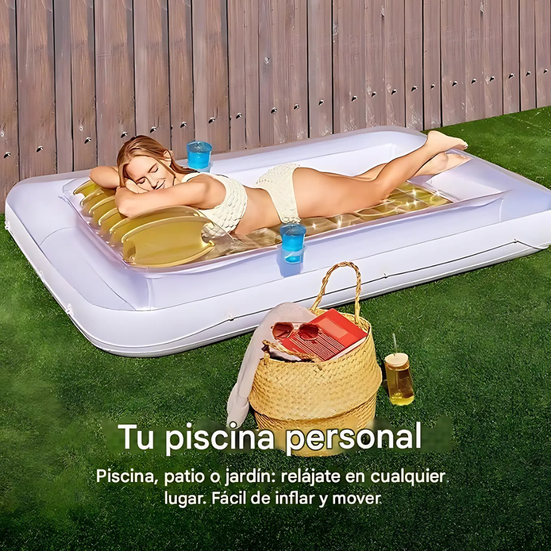 Flotador Piscina Inflable Relajante