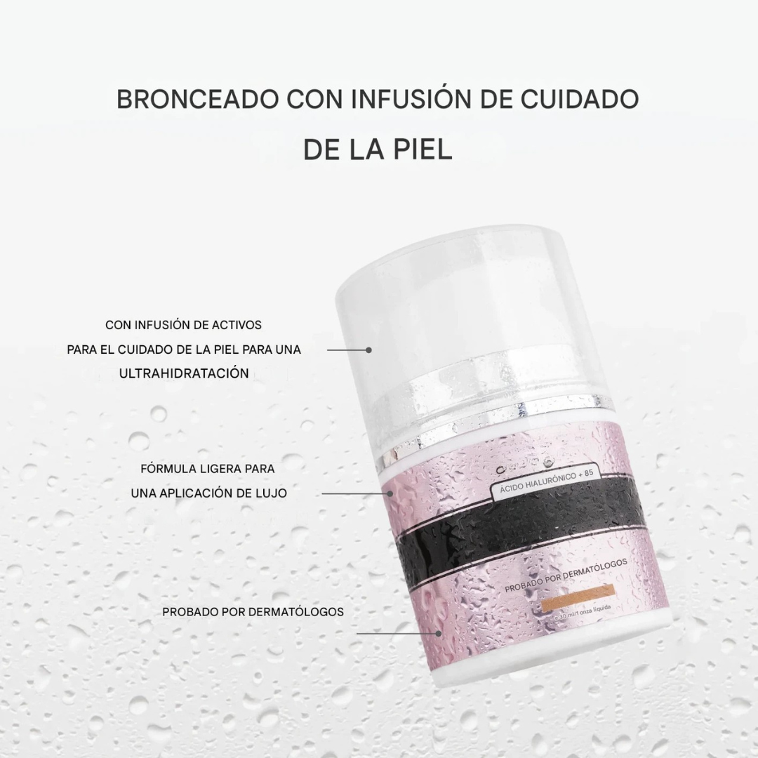 Loción Humectante y Bronceadora exprés