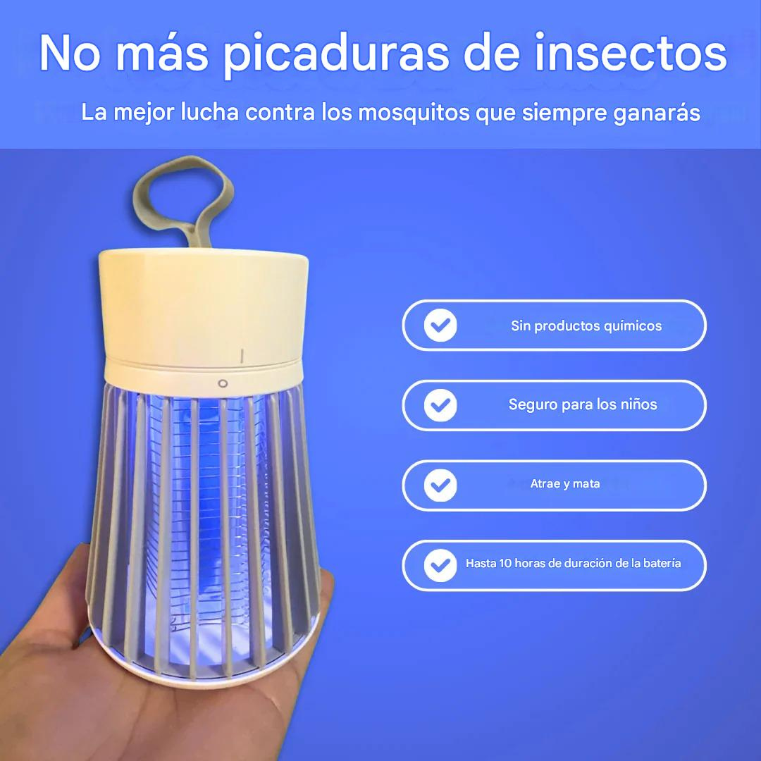 Lampara repelente de mosquitos con tecnología UV inteligente