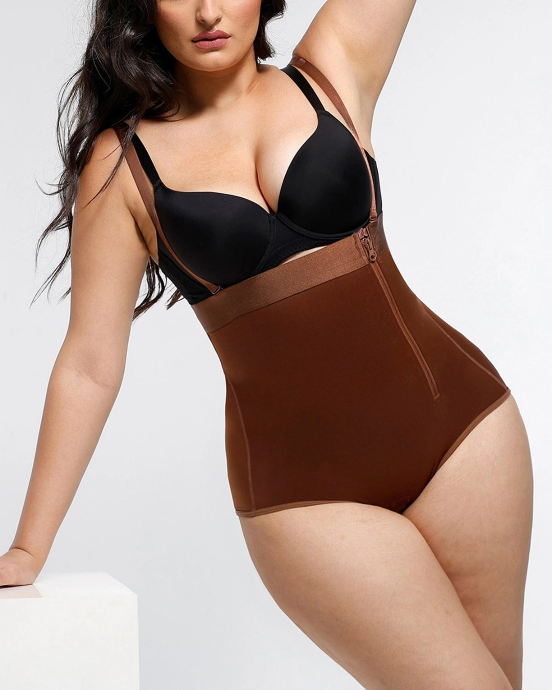 Faja Moldeadora de Cintura Alta con Control de Abdomen y Levanta Cola (2X1 OFERTA)