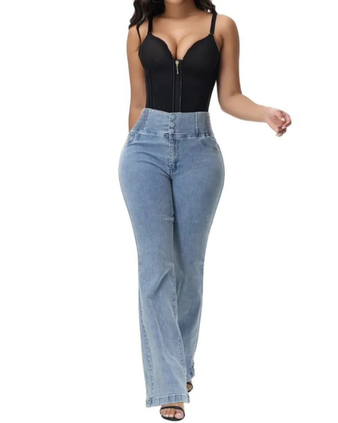 Faja con efecto reductor de abdomen para mujer