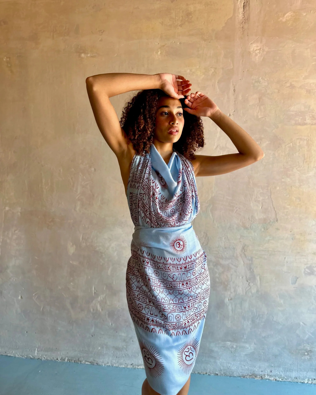 Pareo estilo boho