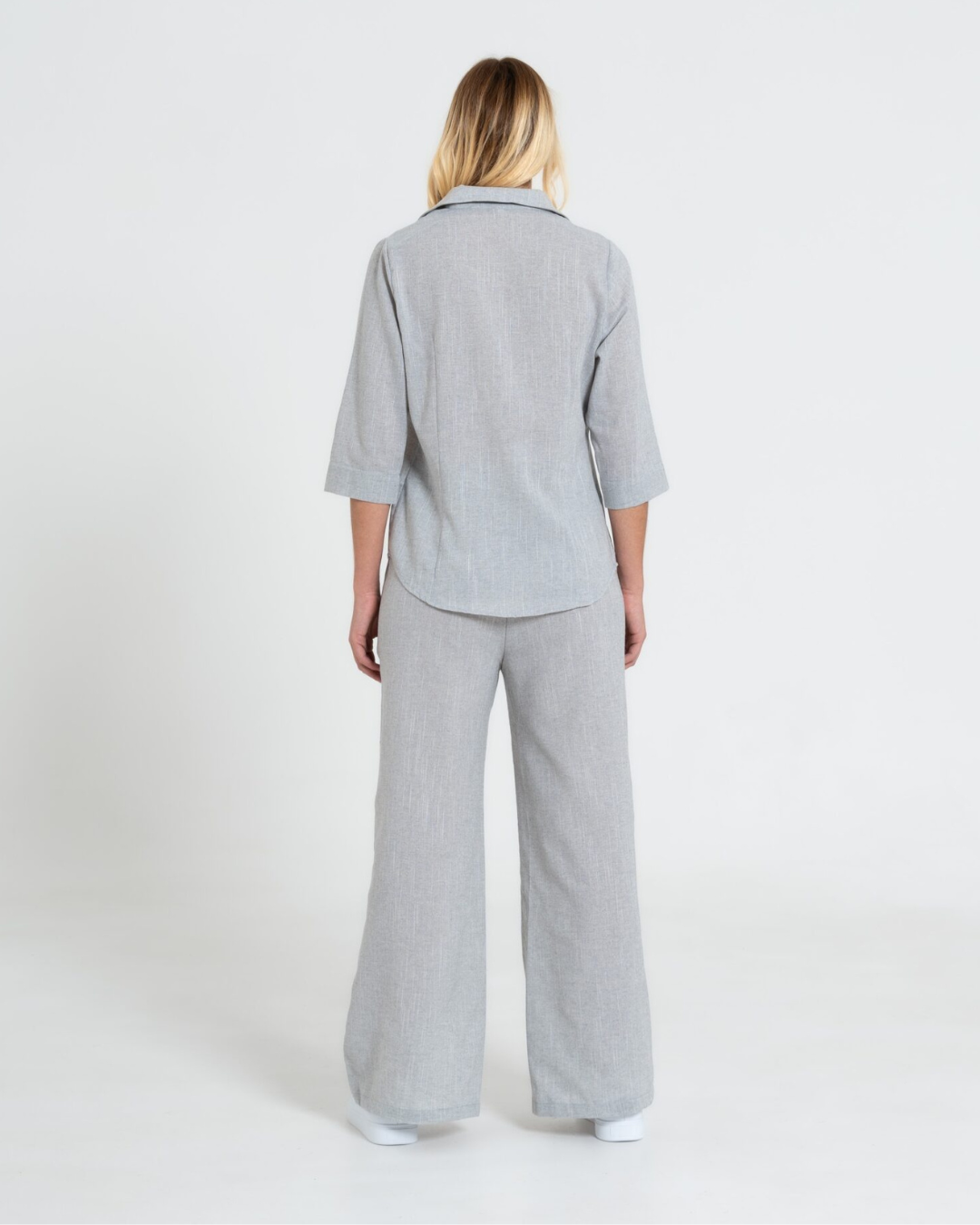 Conjunto Casual de 2 Piezas para Mujer de Estilo Clasico y Elegante