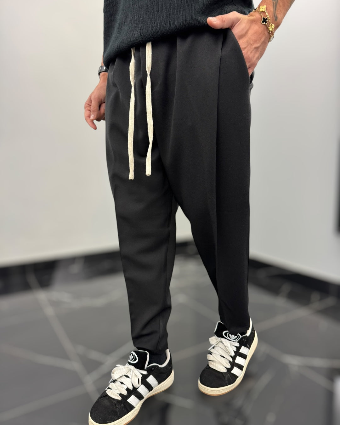 Pantalón de Pierna Ancha para Hombre