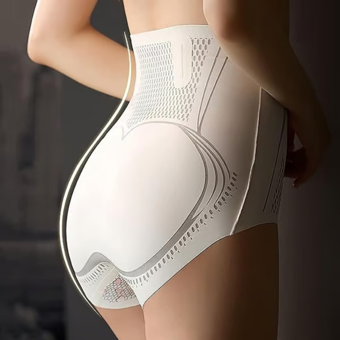 Panty Moldeadora de Cintura Alta con Compresión de Abdomen y Diseño sin Costuras (OFERTA 2X1)