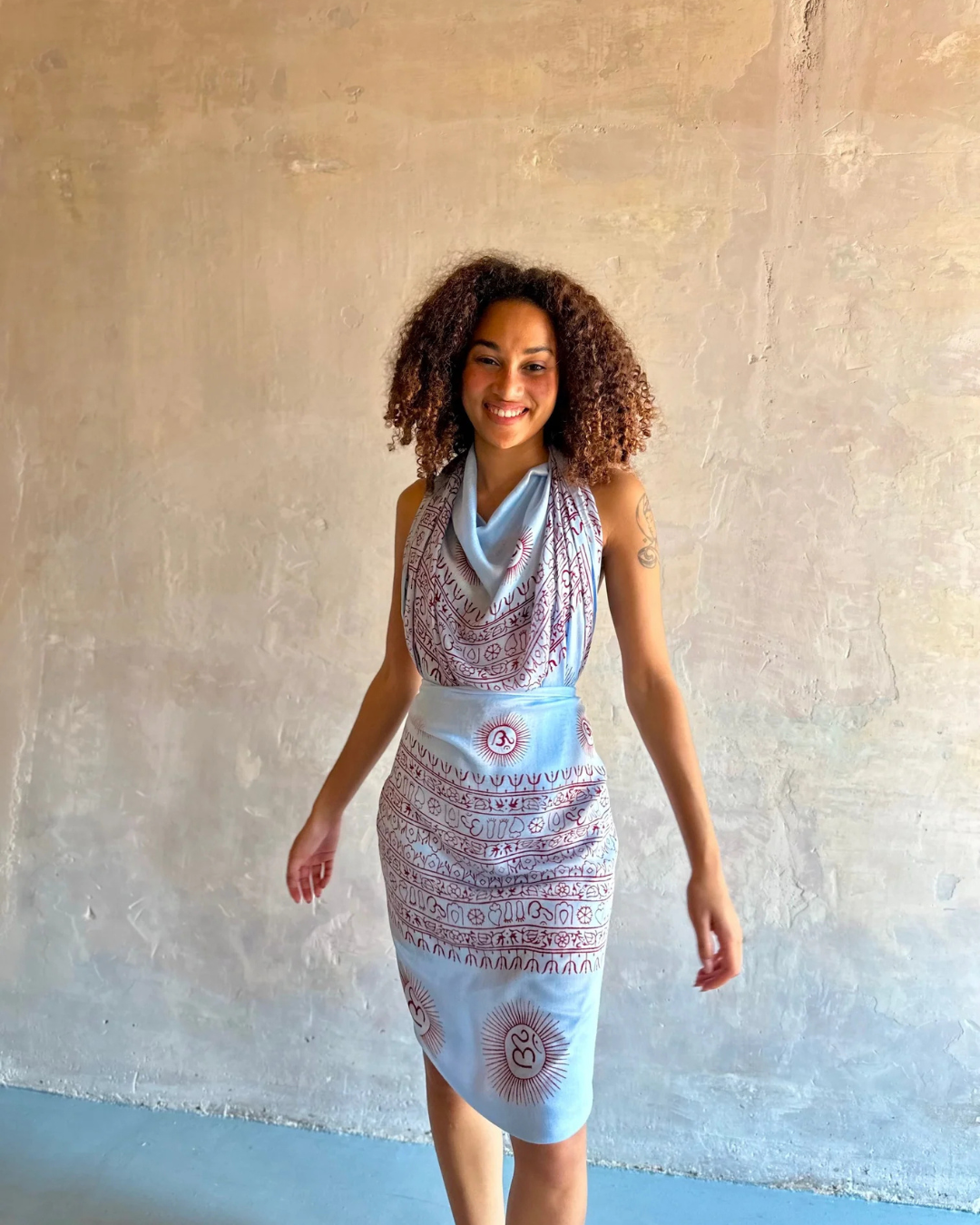 Pareo estilo boho