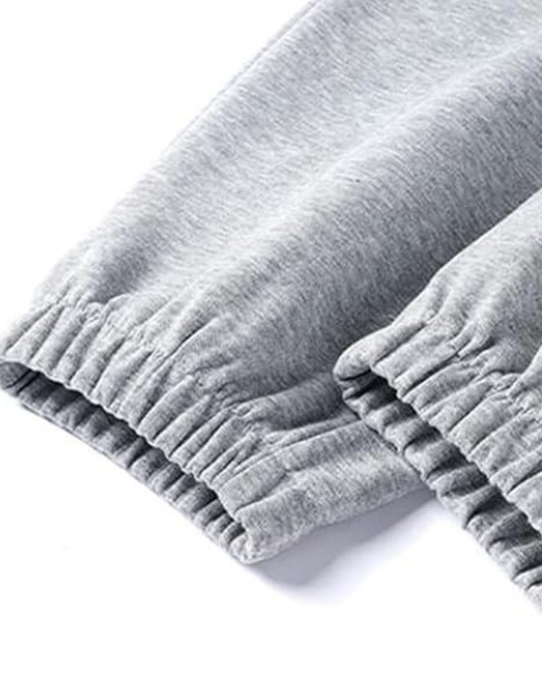 Pantalón de Tejido Polar para Hombre con Cintura Ajustable y Bolsillos Laterales