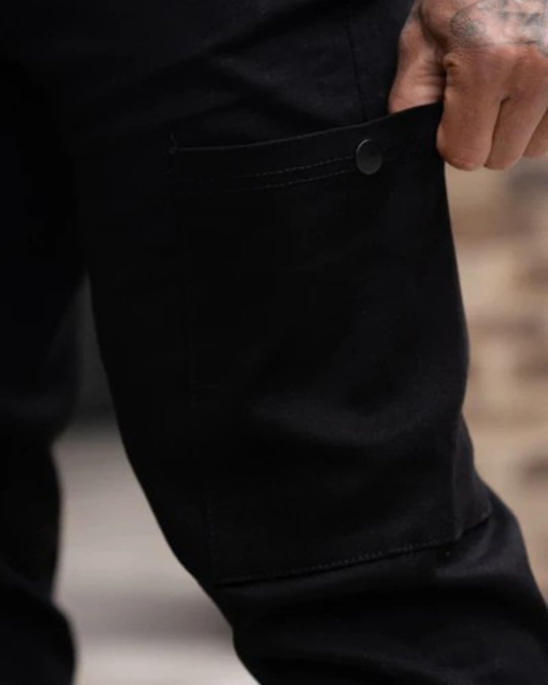 Pantalón Tipo Jogger con Cintura Ajustable para Hombres