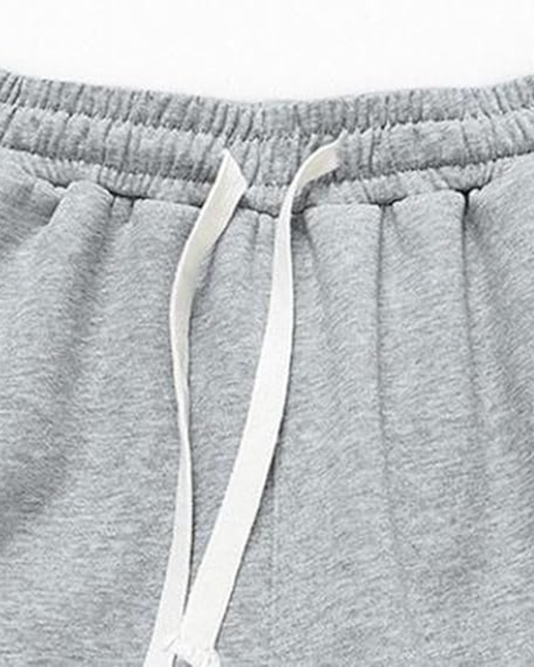 Pantalón de Tejido Polar para Hombre con Cintura Ajustable y Bolsillos Laterales