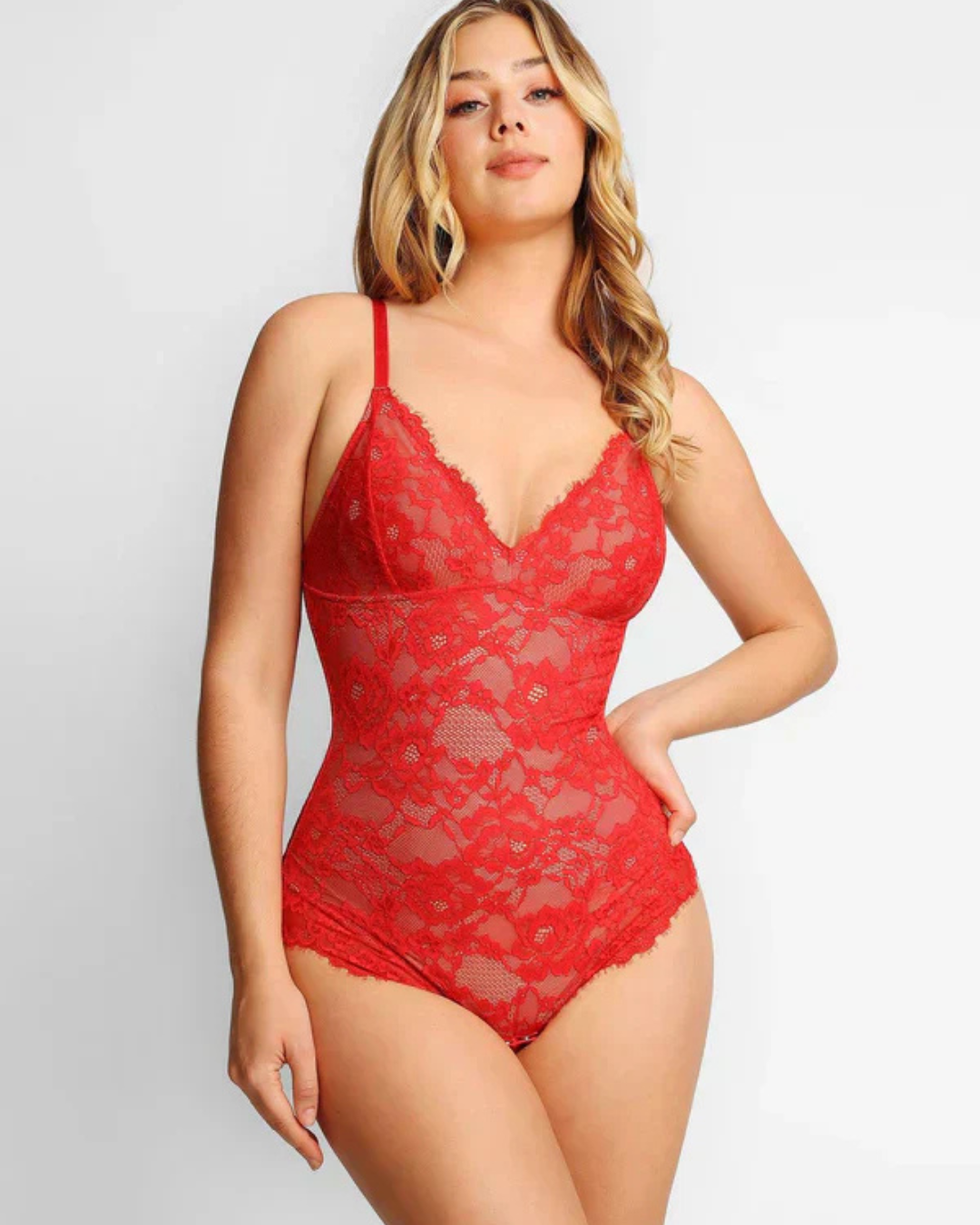 Body de Encaje para Realzar la Figura con Efecto Modelador y Diseño Elegante