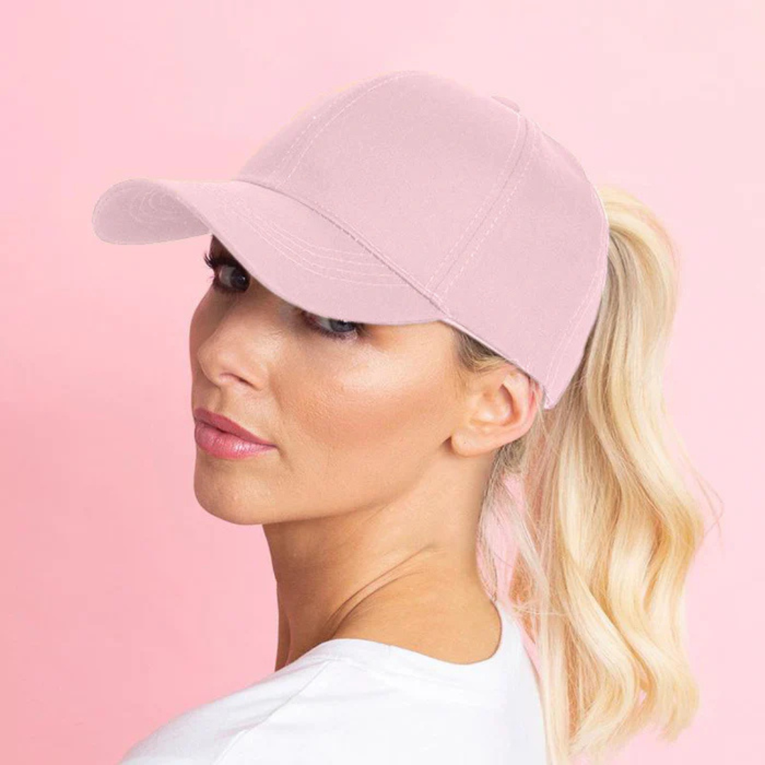 Gorra Deportiva para Mujer con Abertura para Cola de Cabello