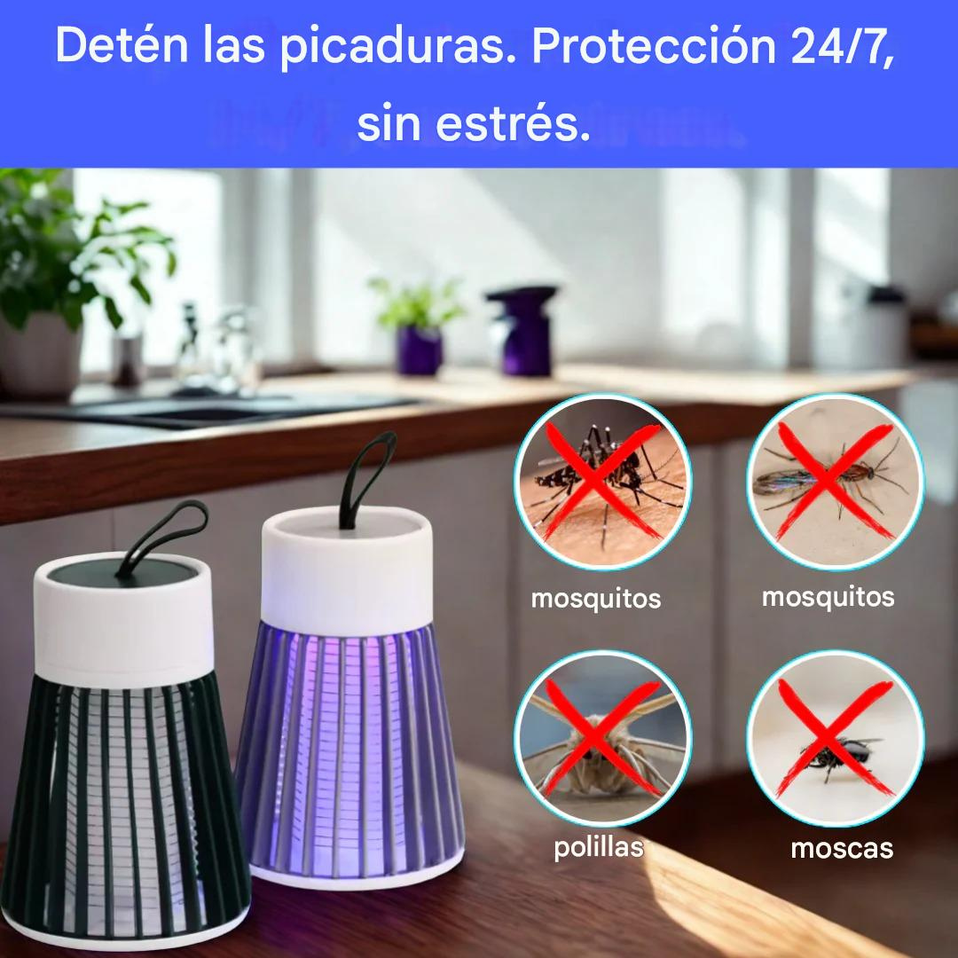 Lampara repelente de mosquitos con tecnología UV inteligente