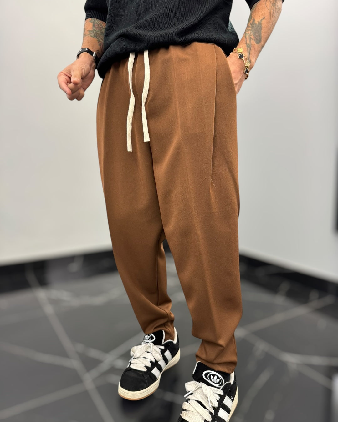 Pantalón de Pierna Ancha para Hombre