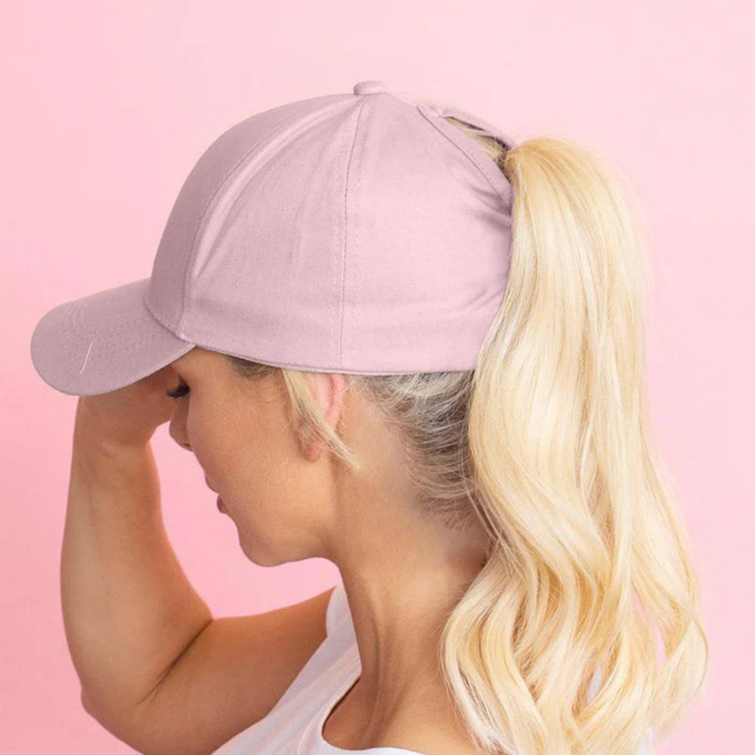 Gorra Deportiva para Mujer con Abertura para Cola de Cabello