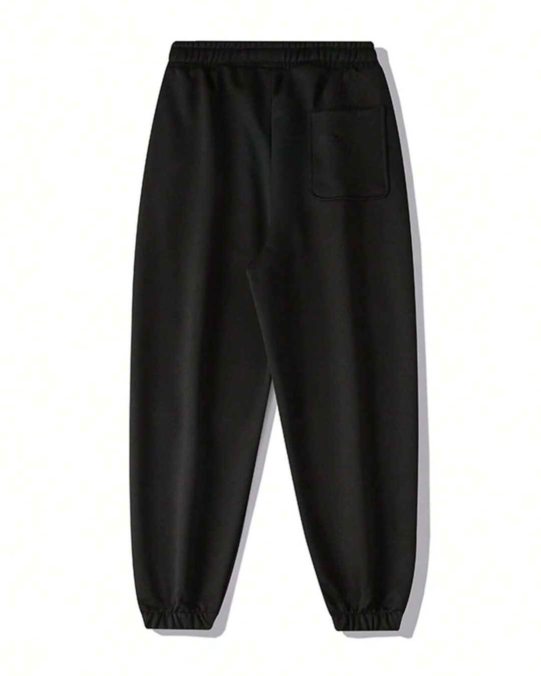 Pantalón de Tejido Polar para Hombre con Cintura Ajustable y Bolsillos Laterales