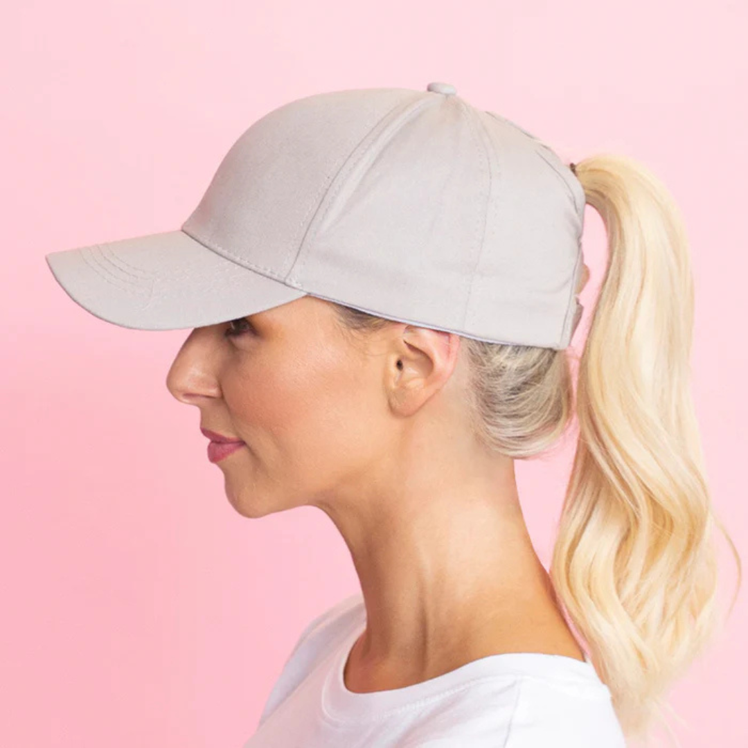 Gorra Deportiva para Mujer con Abertura para Cola de Cabello