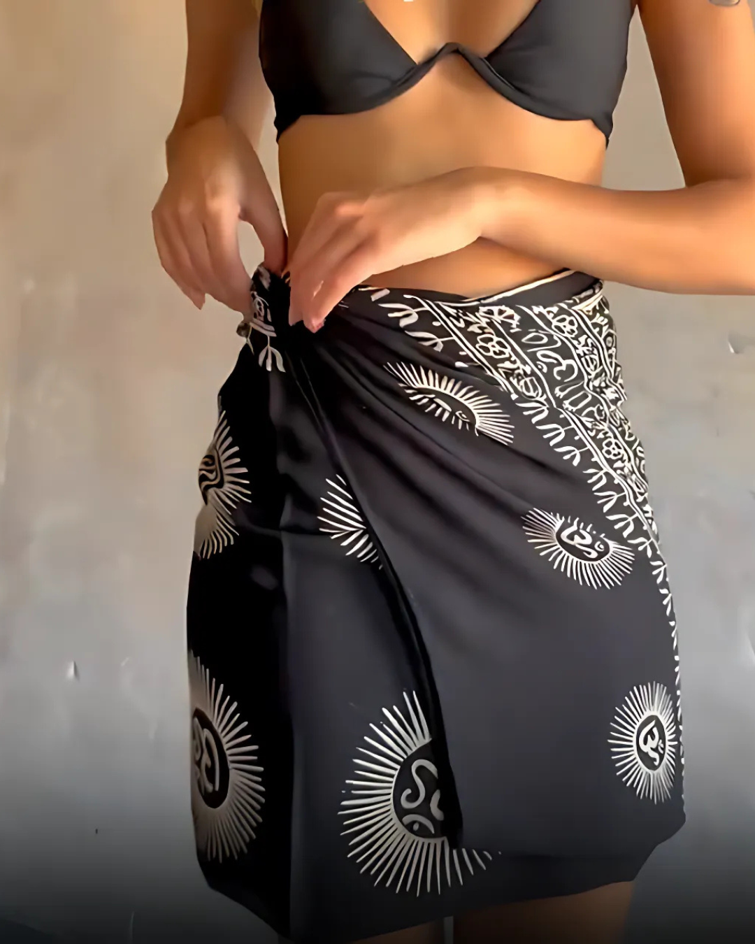 Pareo estilo boho