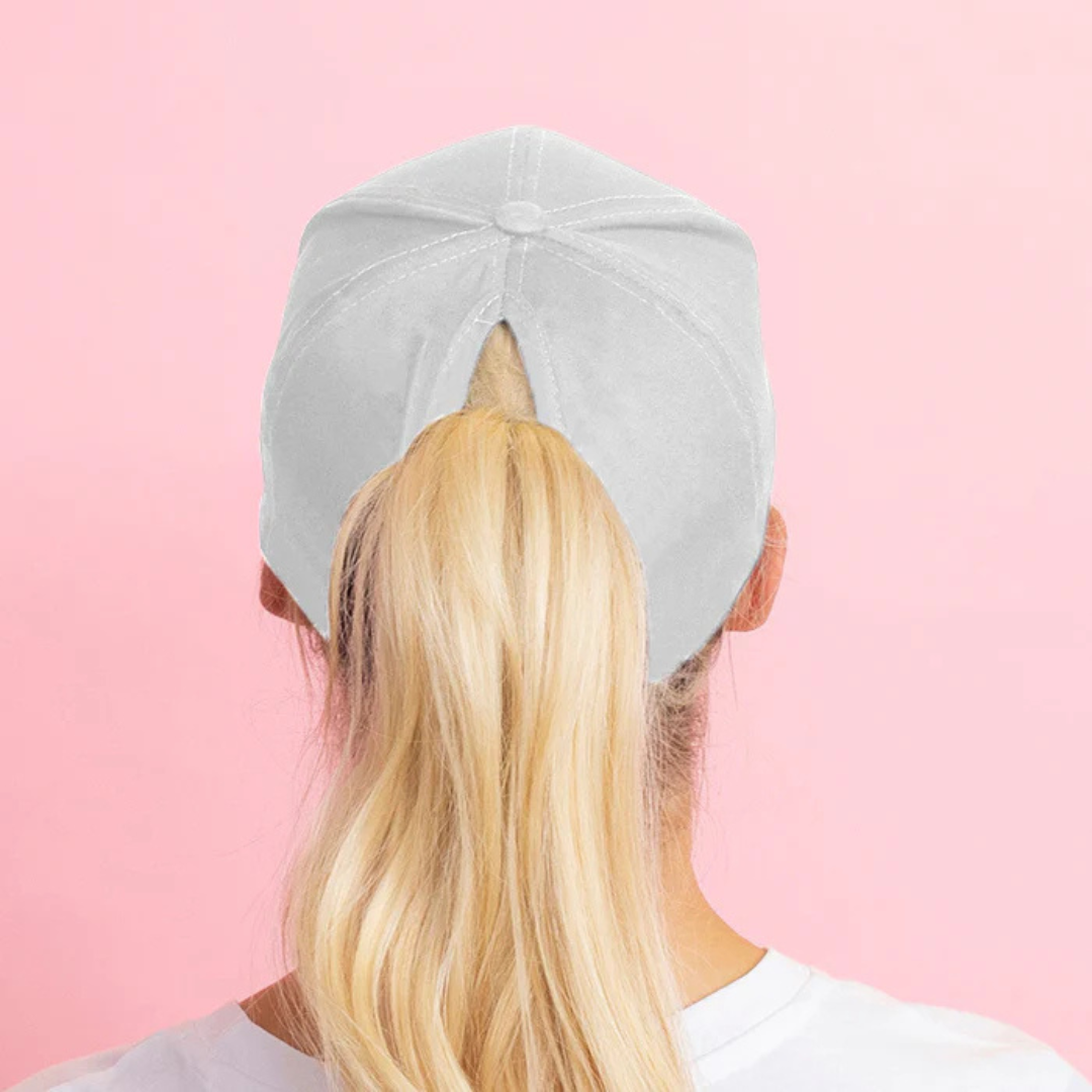 Gorra Deportiva para Mujer con Abertura para Cola de Cabello