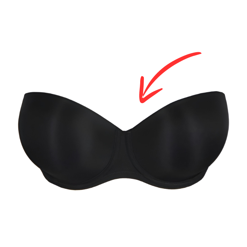 Sujetador sin Tirantes con Push Up y Copas (OFERTA 2X1 GRATIS)