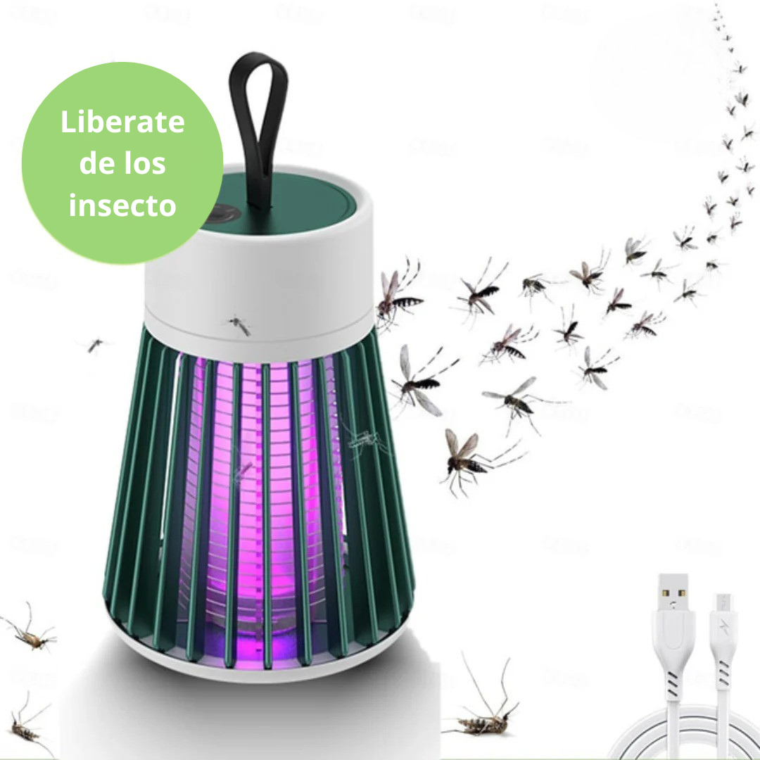 Lampara repelente de mosquitos con tecnología UV inteligente