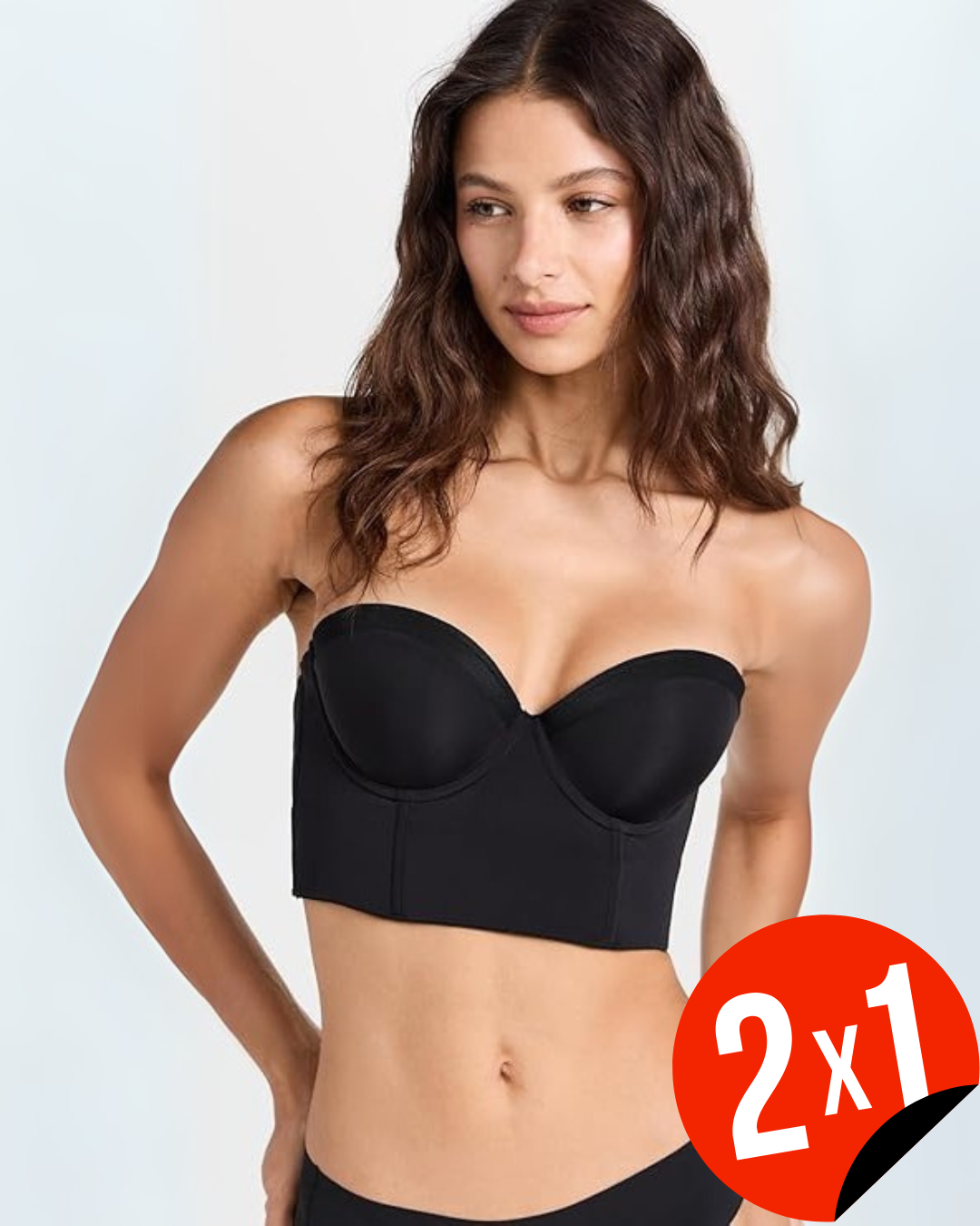 Sujetador de Espalda Baja con Efecto Invisible Realce Natural y Comodidad Total (OFERTA 2X1)