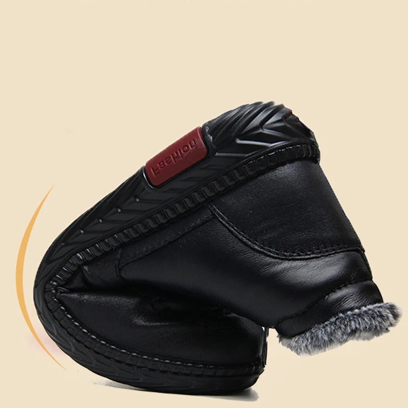 Botas Polares de Cuero para Mujer©️