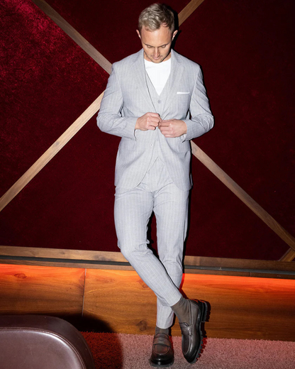 Conjunto Elegante de Chaqueta y Pantalón para Hombre
