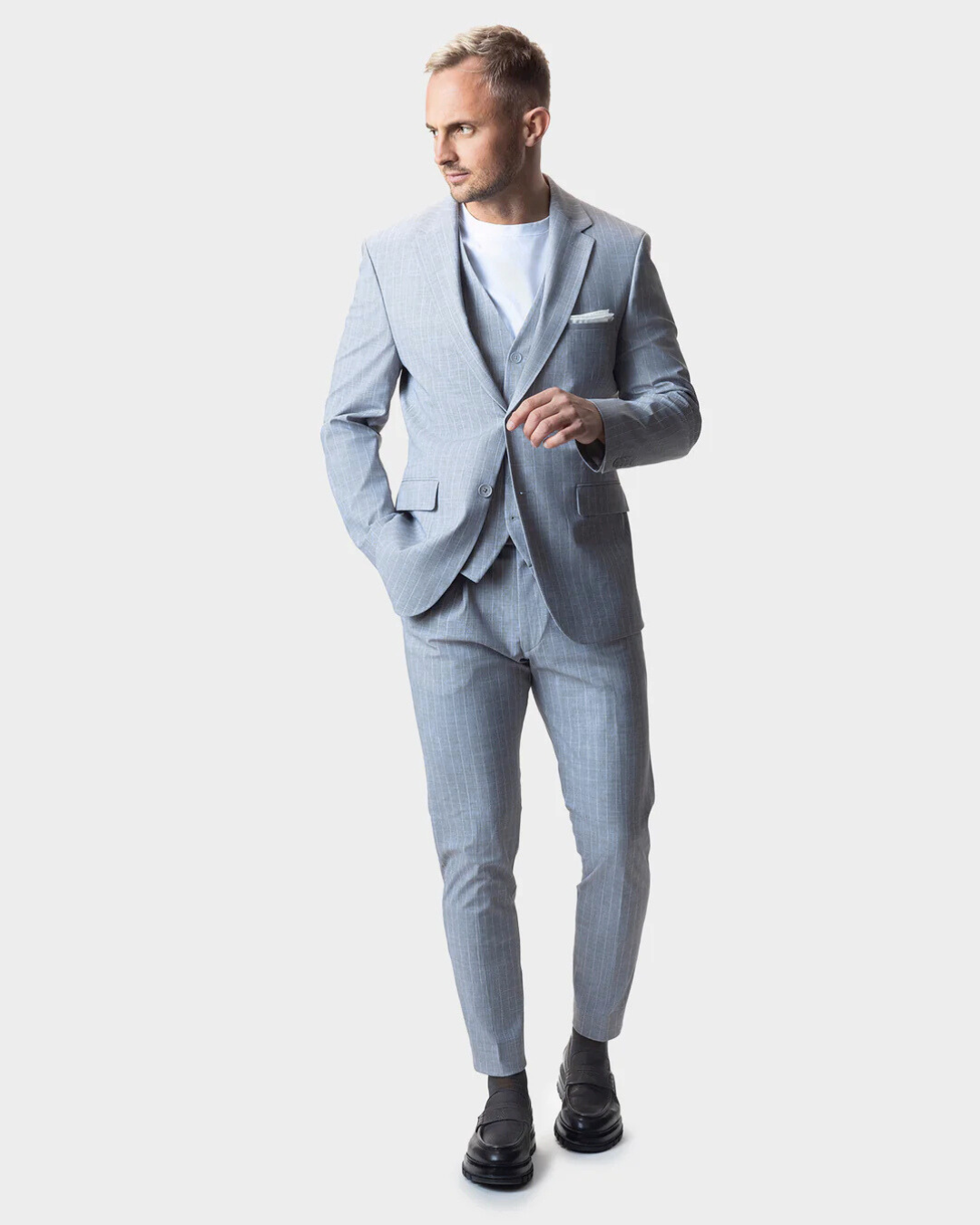 Conjunto Elegante de Chaqueta y Pantalón para Hombre