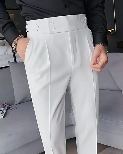 Pantalón Informal de Hombre en Colores Lisos