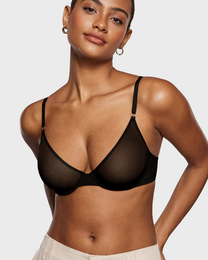Sujetador de Malla con Escote Redondo (OFERTA 2X1)