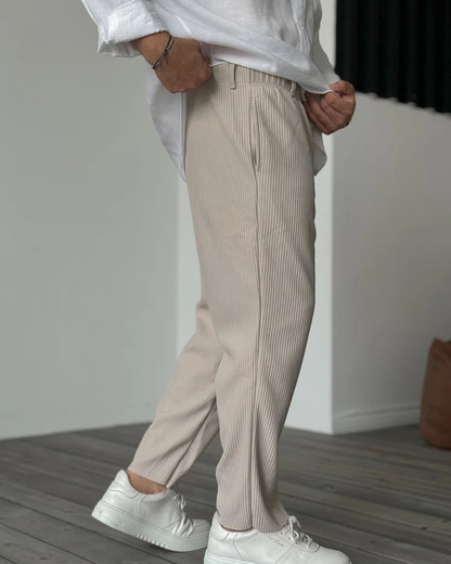 Pantalón de Vestir para Hombre en Tejido Suave