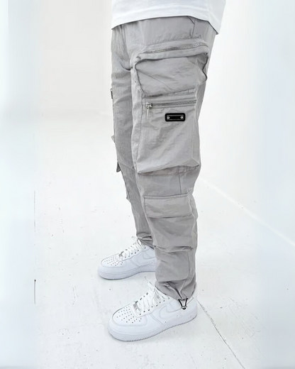 Pantalón Cargo con Bolsillos Multifunción para Hombre