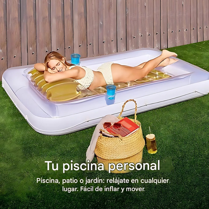 Flotador Piscina Inflable Relajante