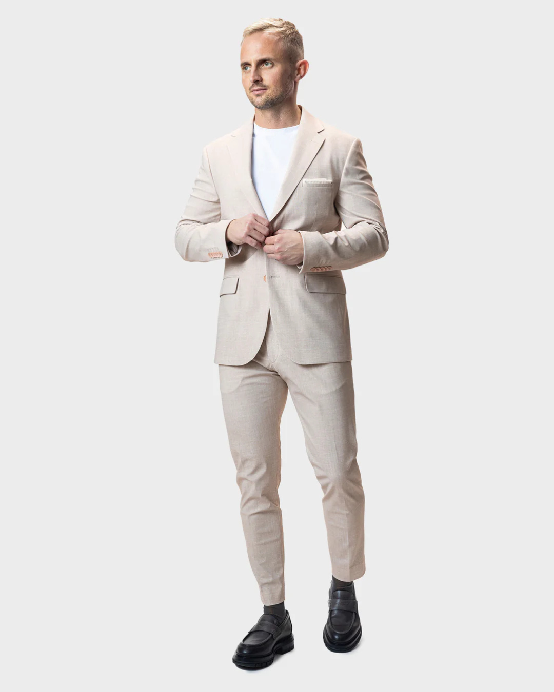 Conjunto Elegante de Chaqueta y Pantalón para Hombre