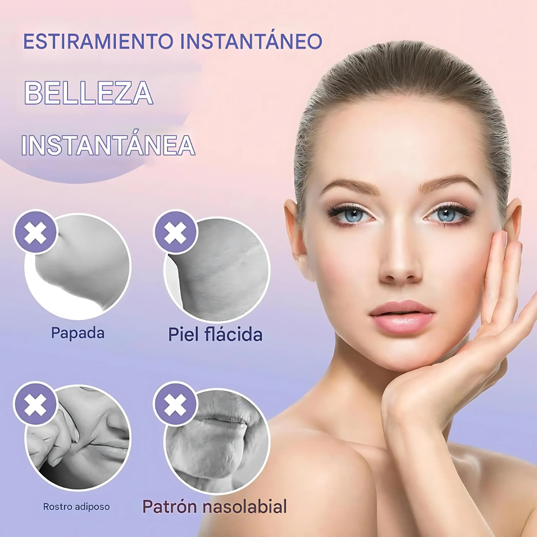 Cinta invisible para lifting facial (40 piezas)