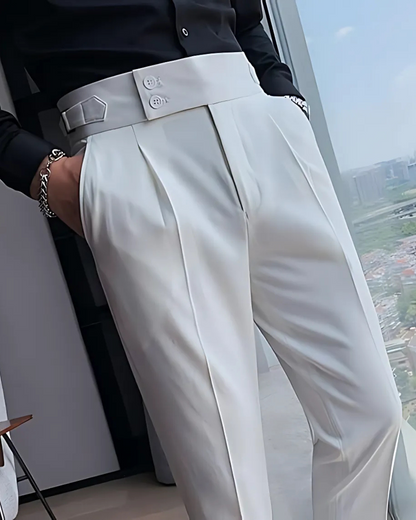 Pantalón Informal de Hombre en Colores Lisos