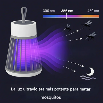 Lampara repelente de mosquitos con tecnología UV inteligente