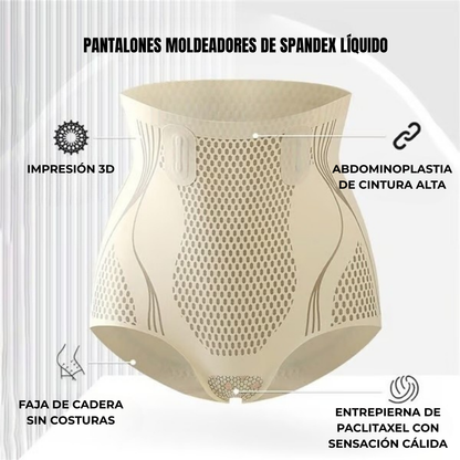 Panty Moldeadora de Cintura Alta con Compresión de Abdomen y Diseño sin Costuras (OFERTA 2X1)