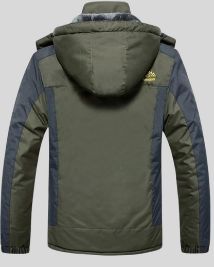 Chaqueta Impermeable con Forro Polar para Hombres