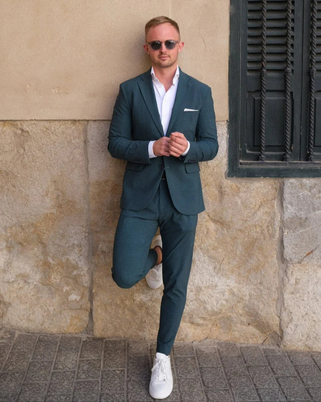 Conjunto Elegante de Chaqueta y Pantalón para Hombre