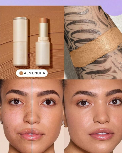 Base de Maquillaje Mate en Barra de Cobertura Total  (OFERTA 2X1)