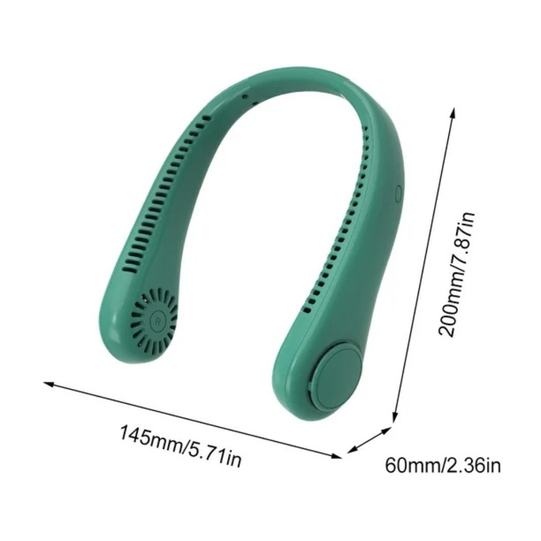 Ventilador de cuello portátil inteligente sin aspas (OFERTA 2X1)