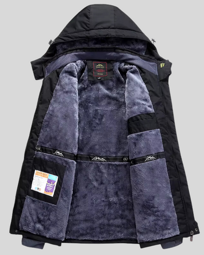 Chaqueta Impermeable con Forro Polar para Hombres