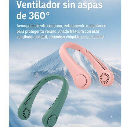 Ventilador de cuello portátil inteligente sin aspas (OFERTA 2X1)