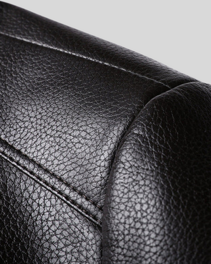 Chaqueta de Cuero Cálida para Hombre